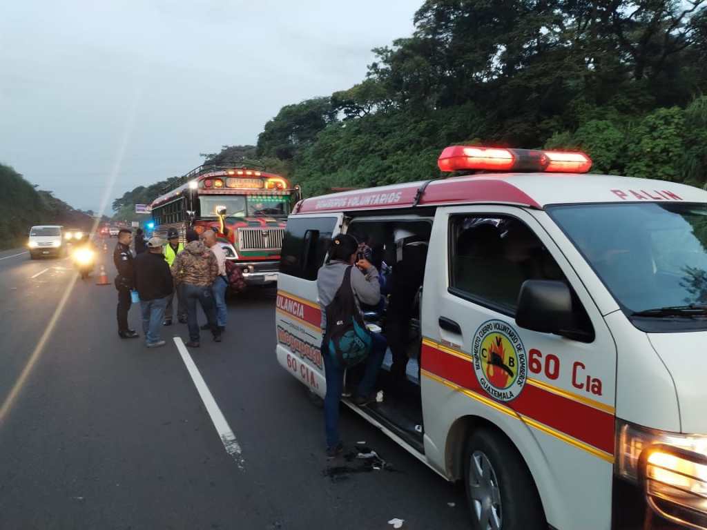 Ataque armado en la autopista Palin Escuintla