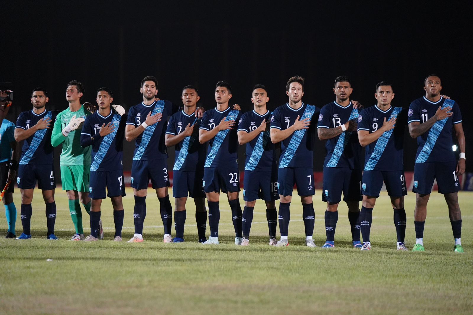 La selección de Guatemala tomó el liderato del Grupo A.