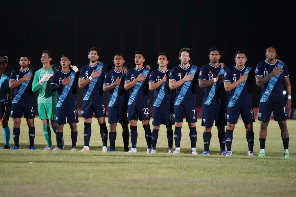 La selección de Guatemala tomó el liderato del Grupo A. 