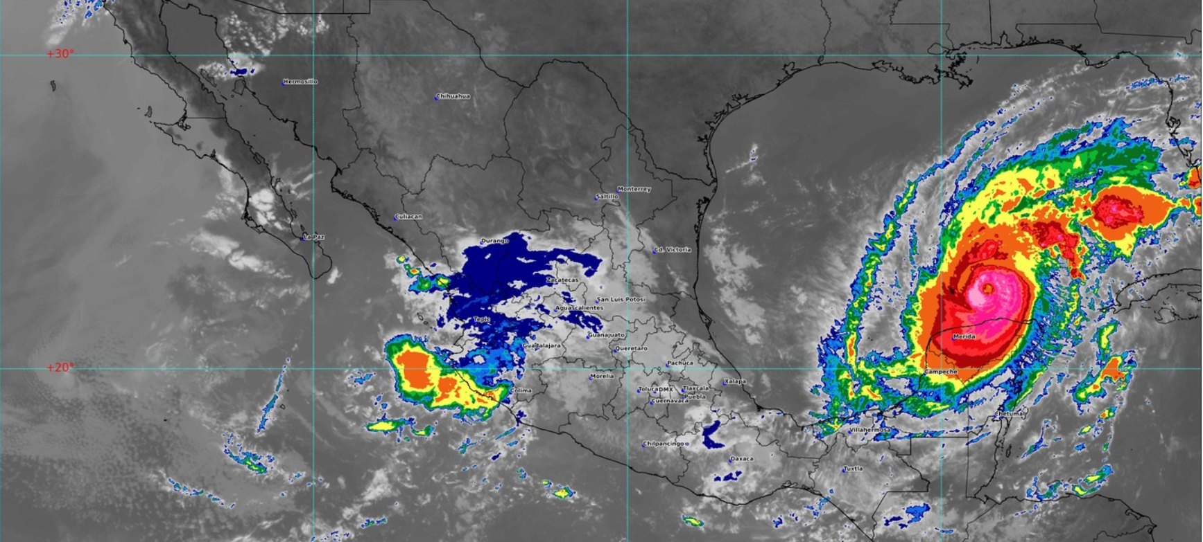 Huracán Milton en vivo