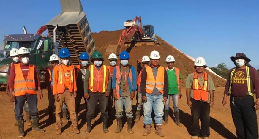 foto de trabajadores mineros