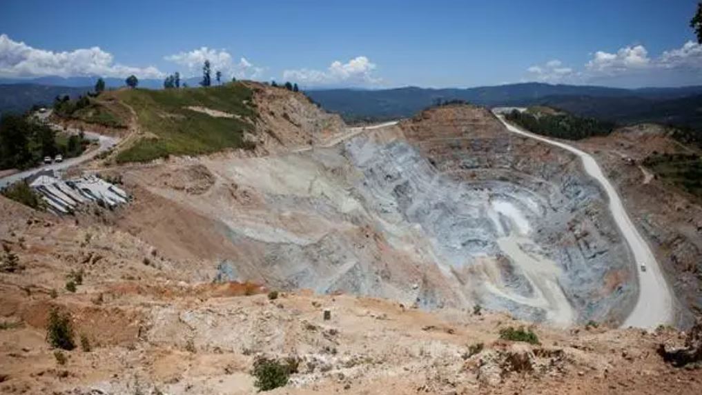 minería en Guatemala vista de un campo minero