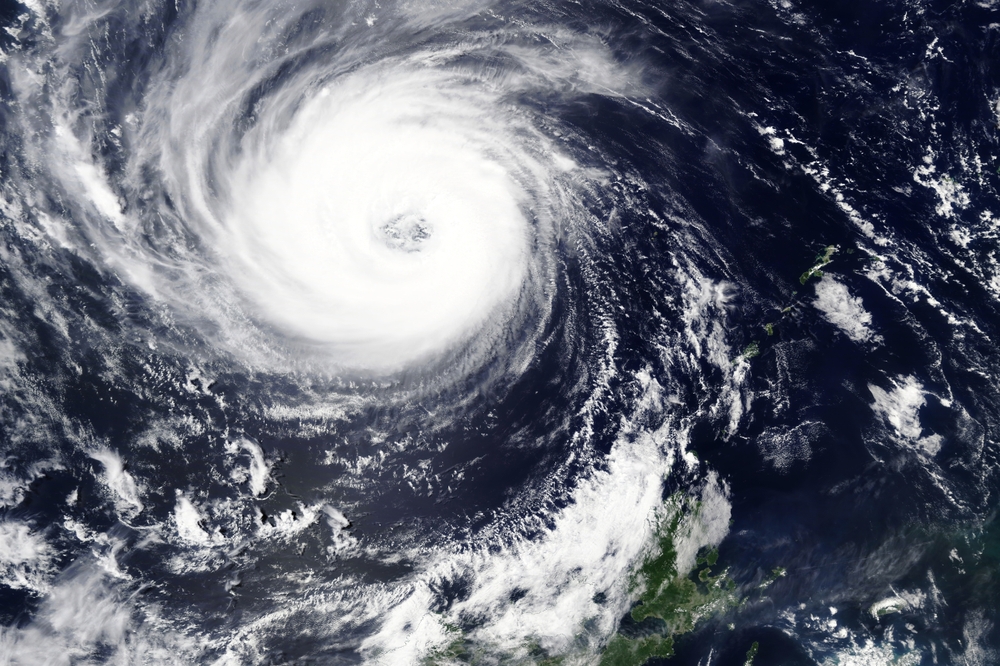 Huracán, vista meteorológica