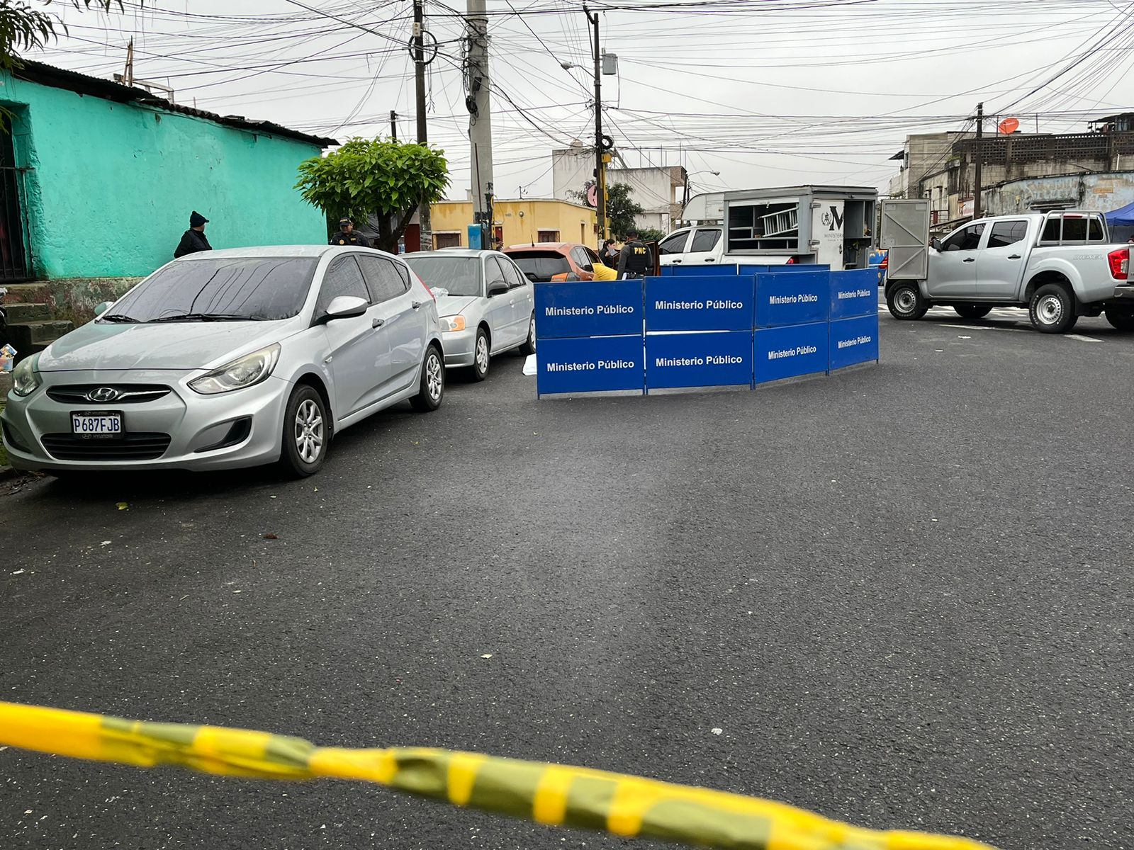 Cadáveres abandonados en zona 3