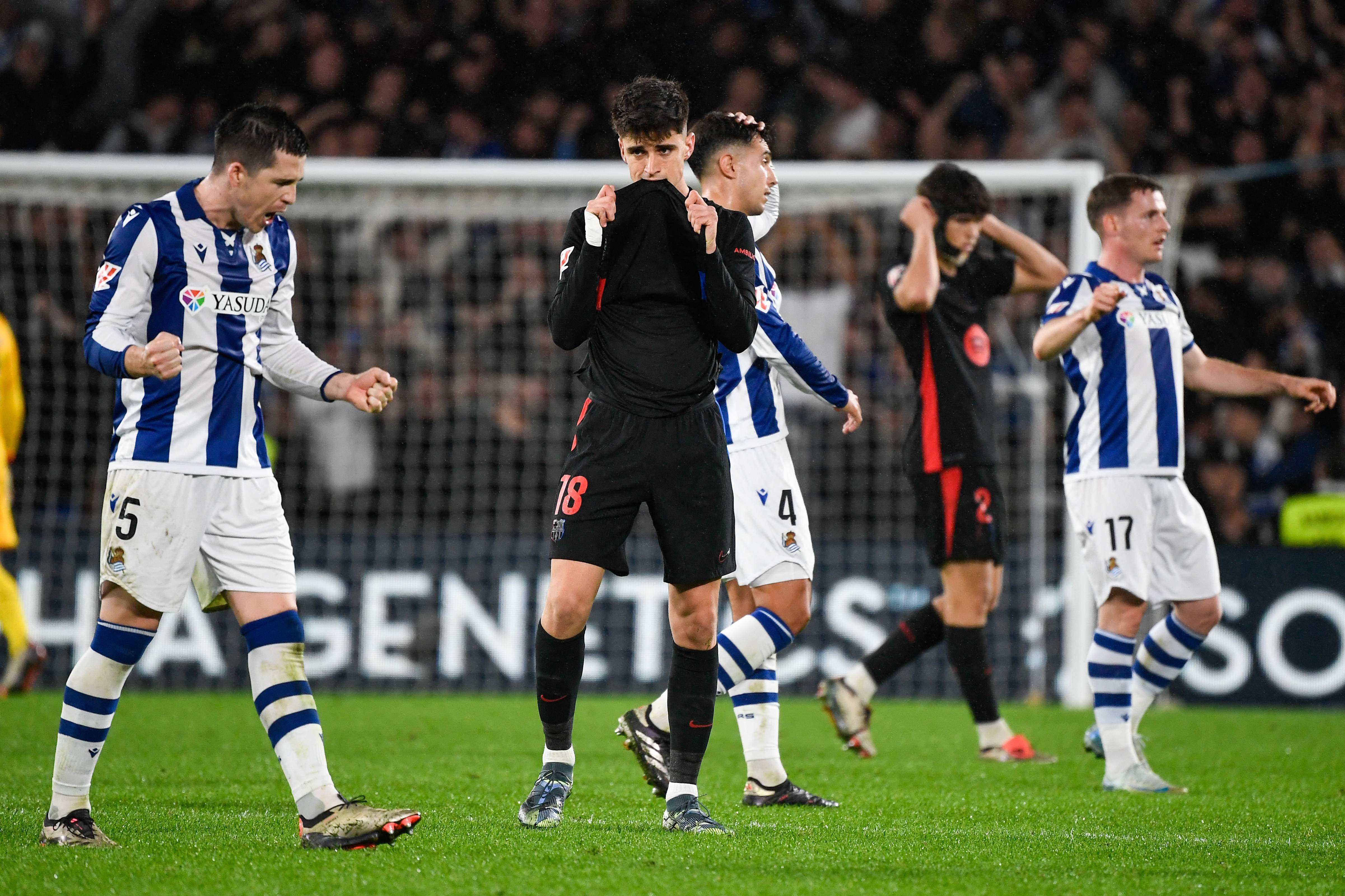 La Real Sociedad vence al Barcelona, y le endosa la segunda derrota en Liga