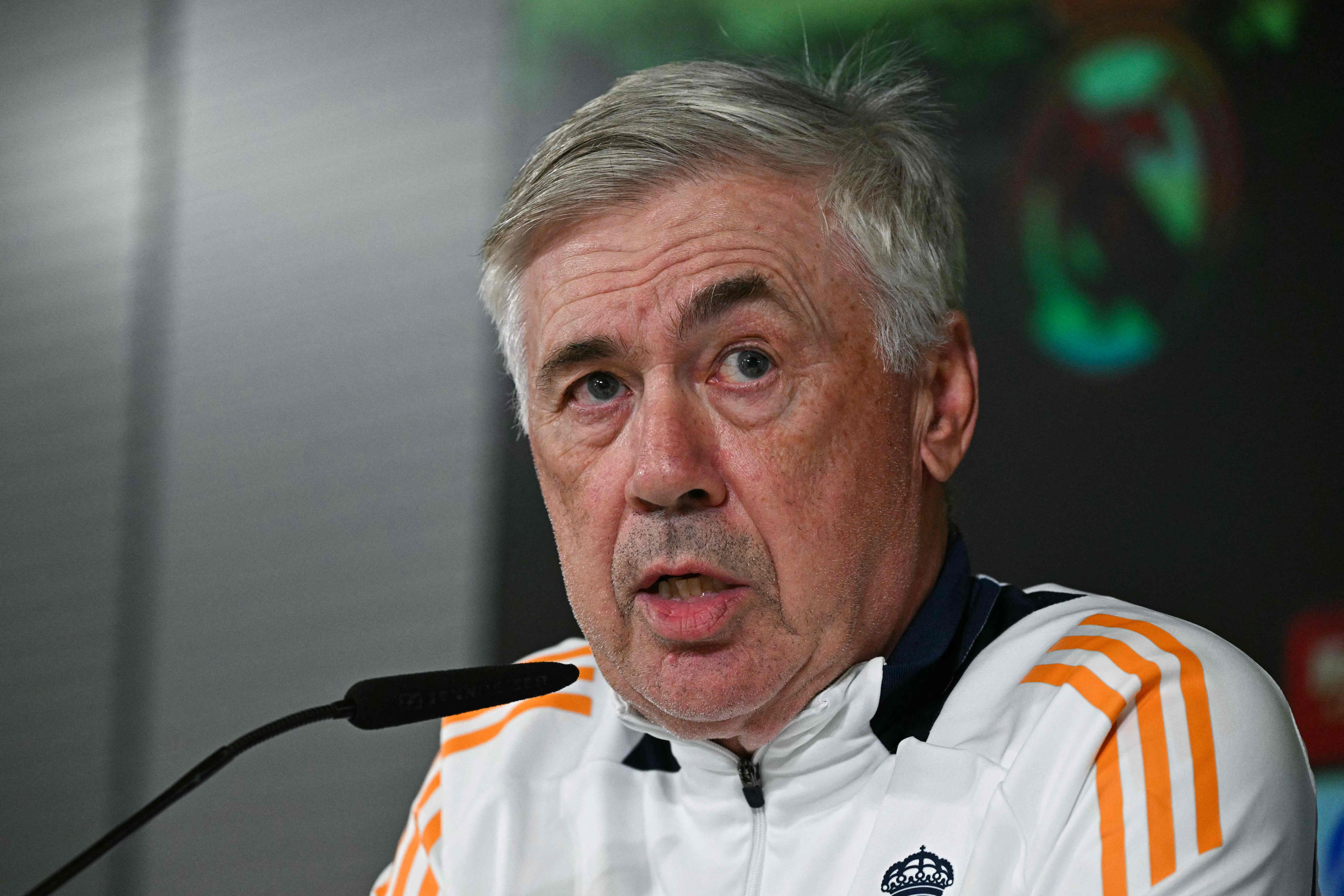 Carlo Ancelotti en conferencia de prensa previo al duelo ante el Getafe