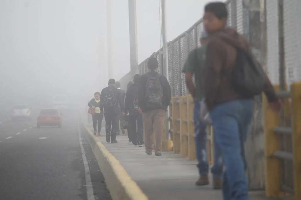 Frente frío en Guatemala