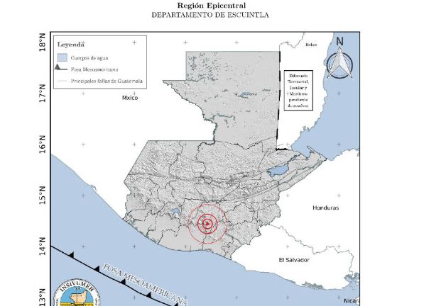 Temblor en Escuintla