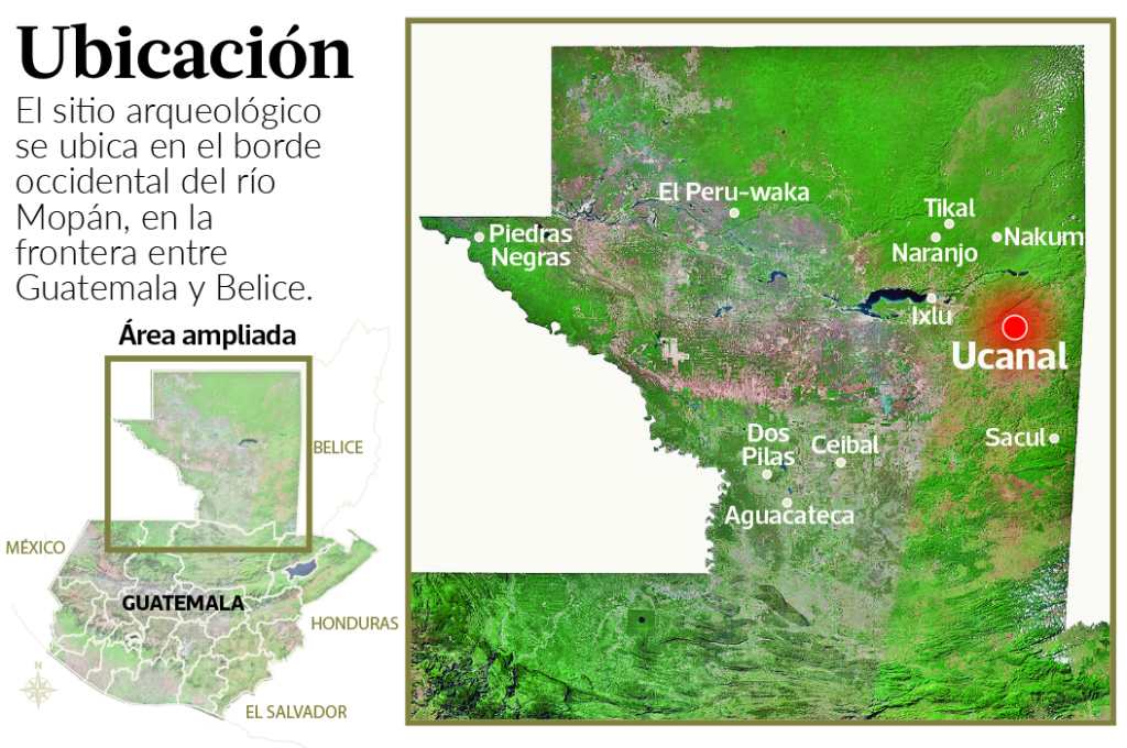 Ucanal el sitio arqueológico con gran contaminación de mercurio en Petén