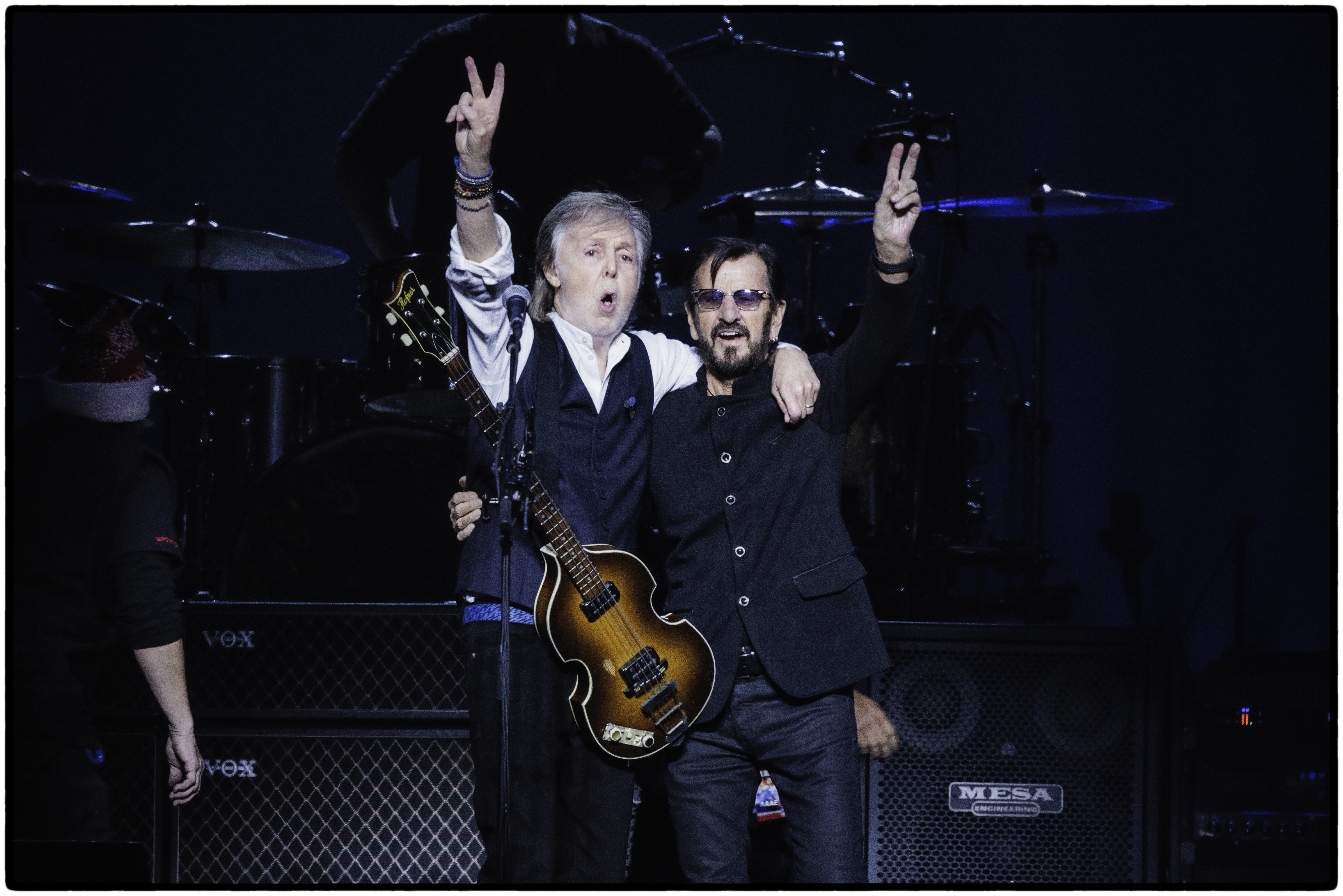 Paul McCartney y Ringo Starr