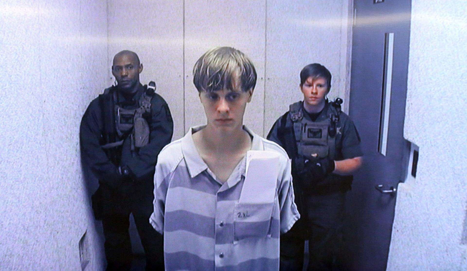 Dylann Roof  es uno de los tres hombres que no fue absuelto de la pena de muerte. Fotografía: EFE/ Grace Beahm.