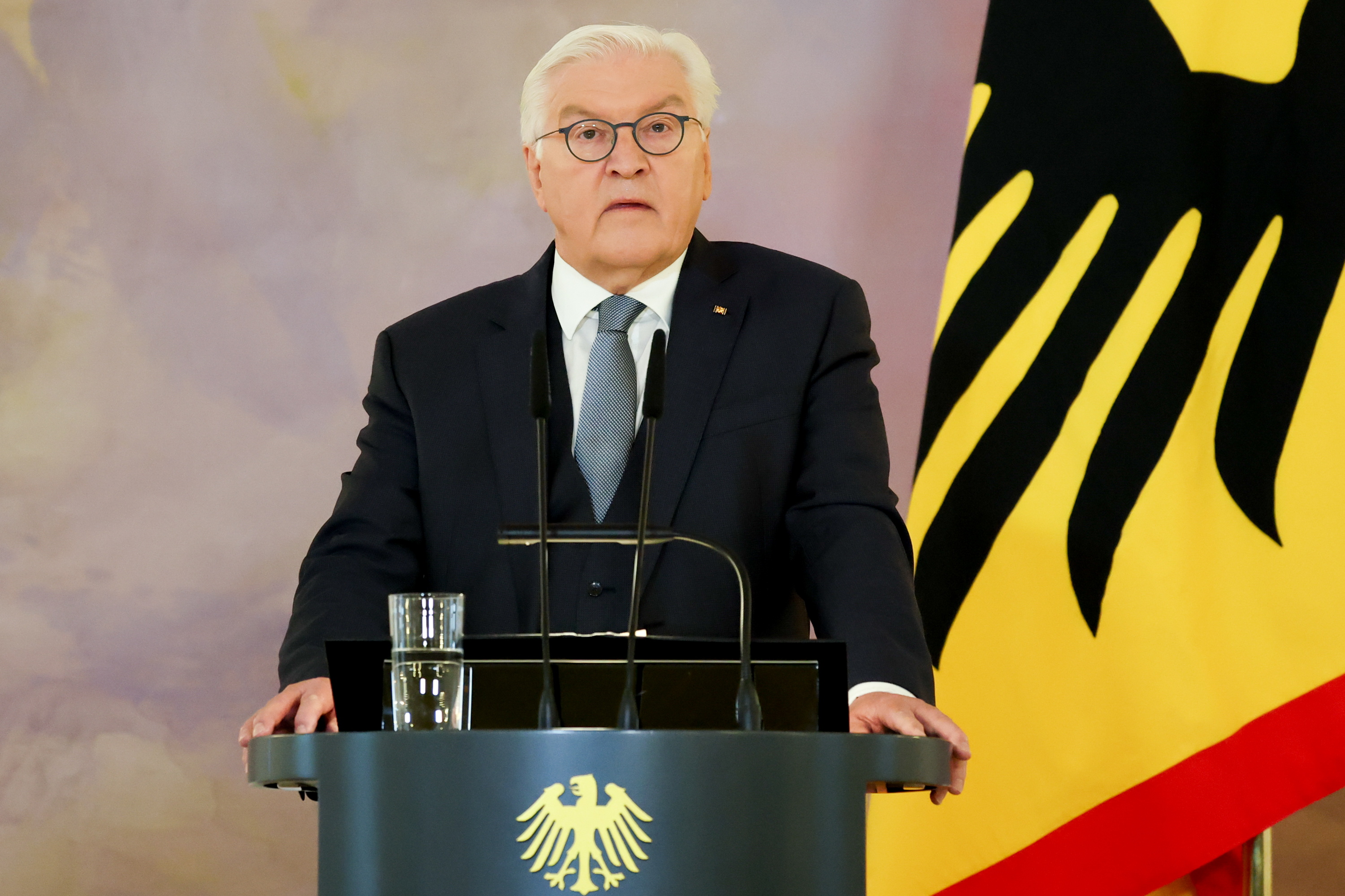 Frank-Walter Steinmeier Disuelven Parlamento en Alemania