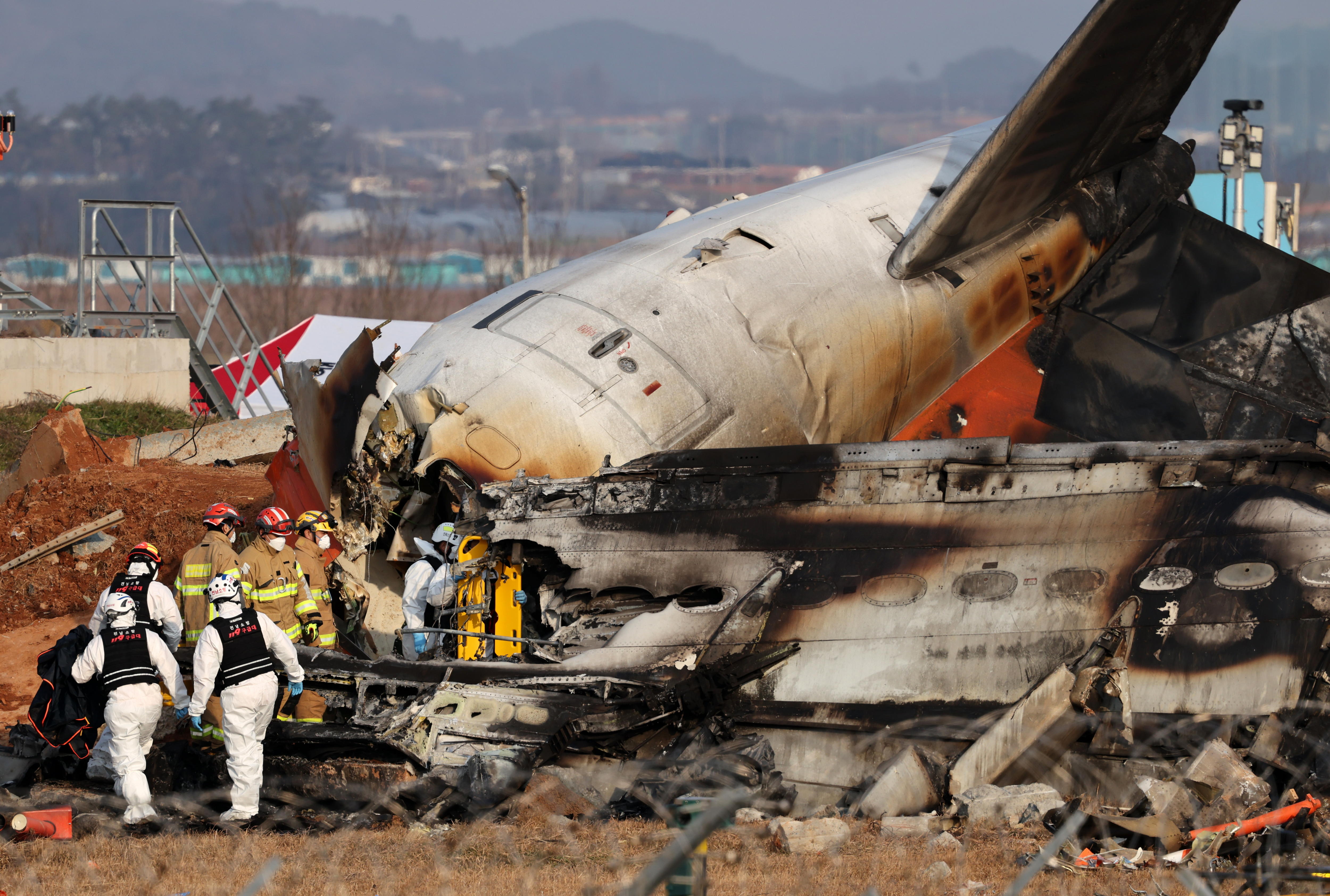 Accidente aéreo en el Aeropuerto internacional, Condado de Muan, Corea del Sur