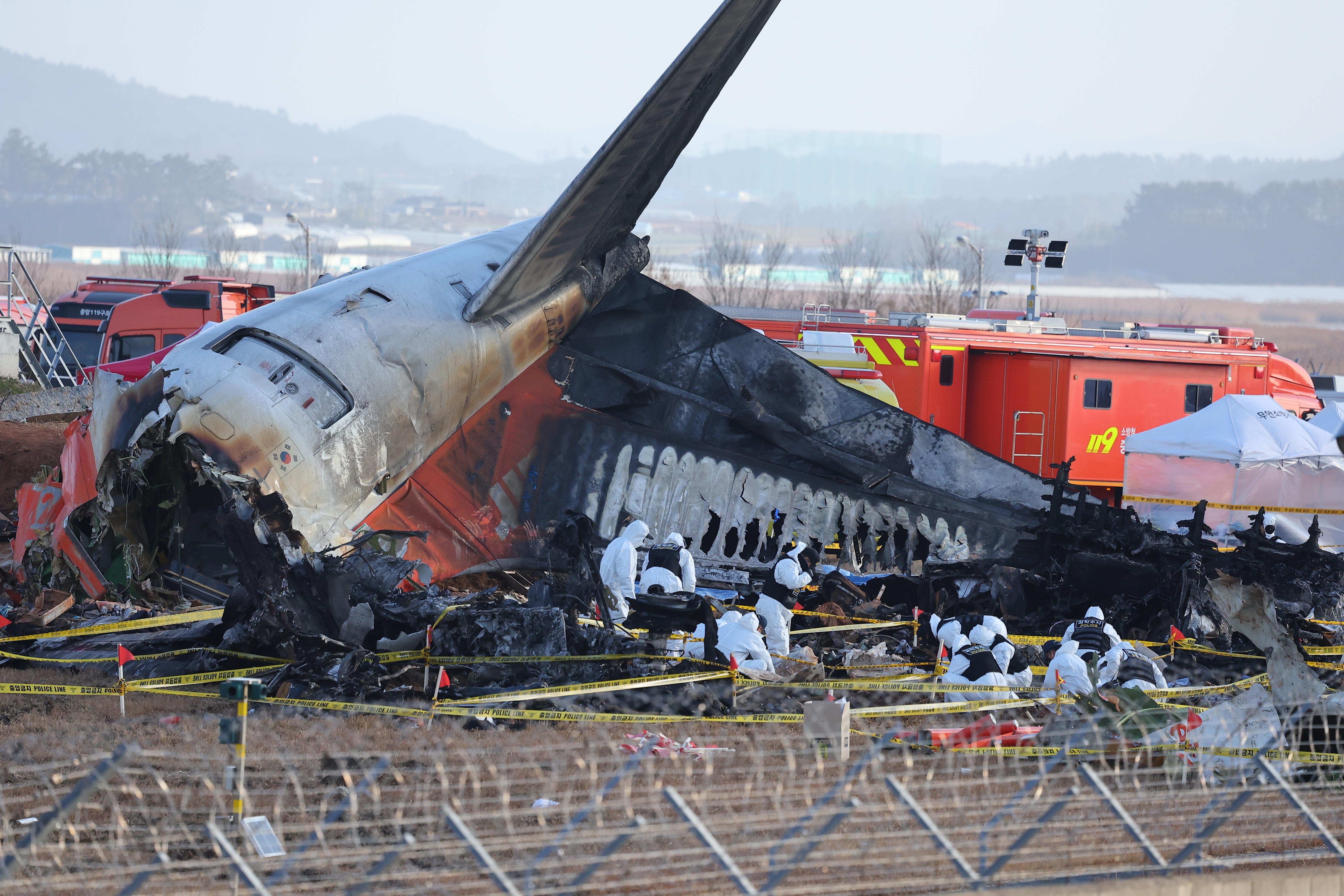 accidente del avión Jeju Air en Corea del Sur