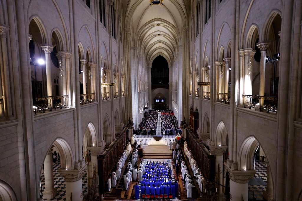 Reabre oficialmente la catedral de notre dame en parís