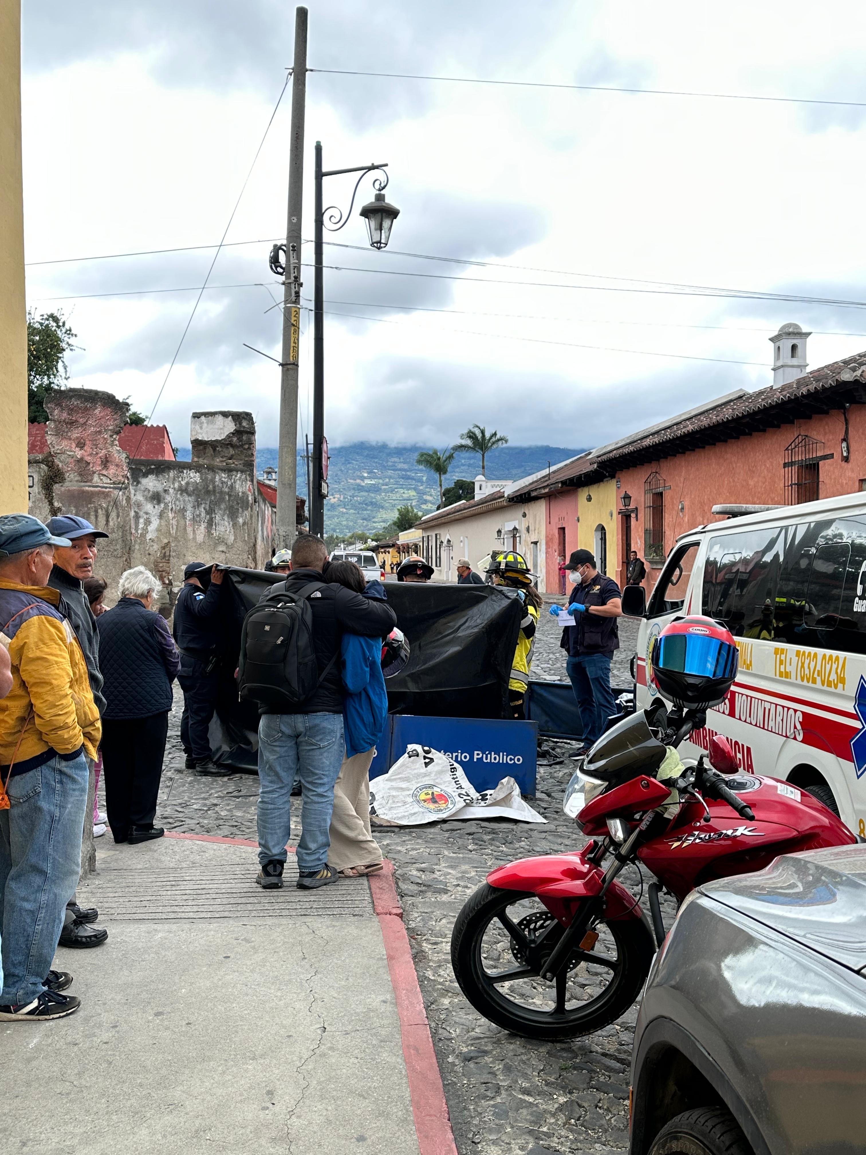 Accidente en Antigua Guatemala