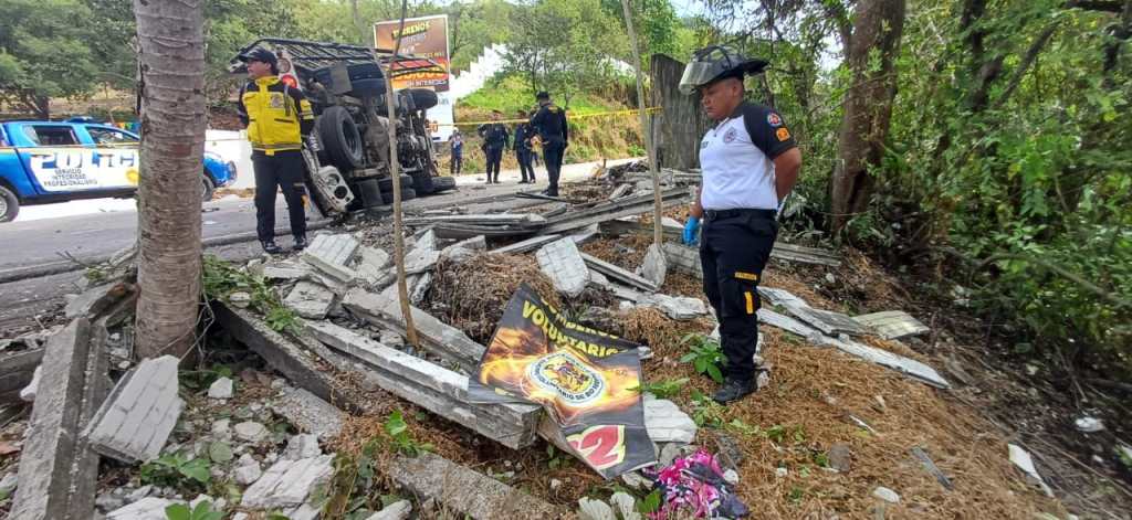 Accidente Libramiento Barberena, Cerinal, Santa Rosa 