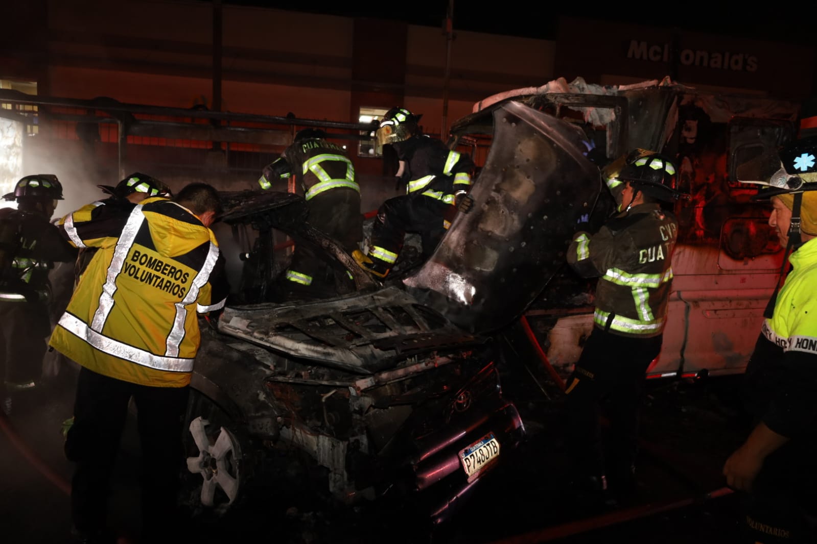 Accidente en ruta a El Salvador deja dos muertos'