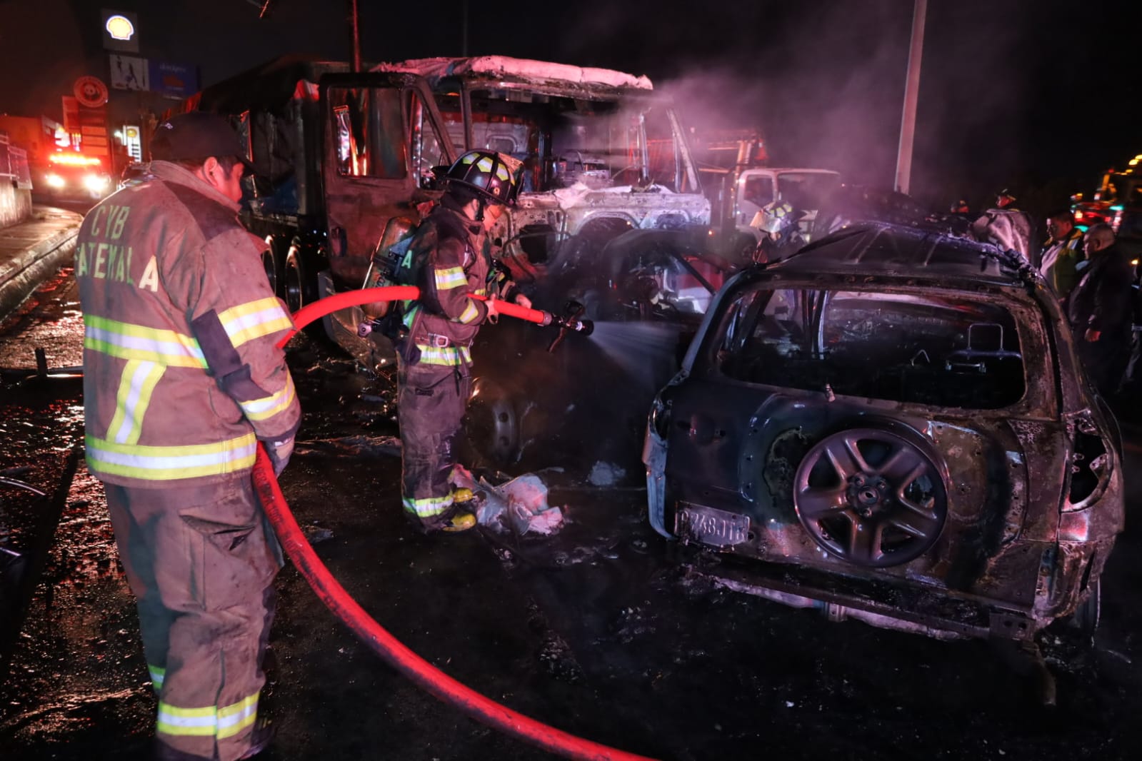 Accidente en ruta a El Salvador deja dos muertos'