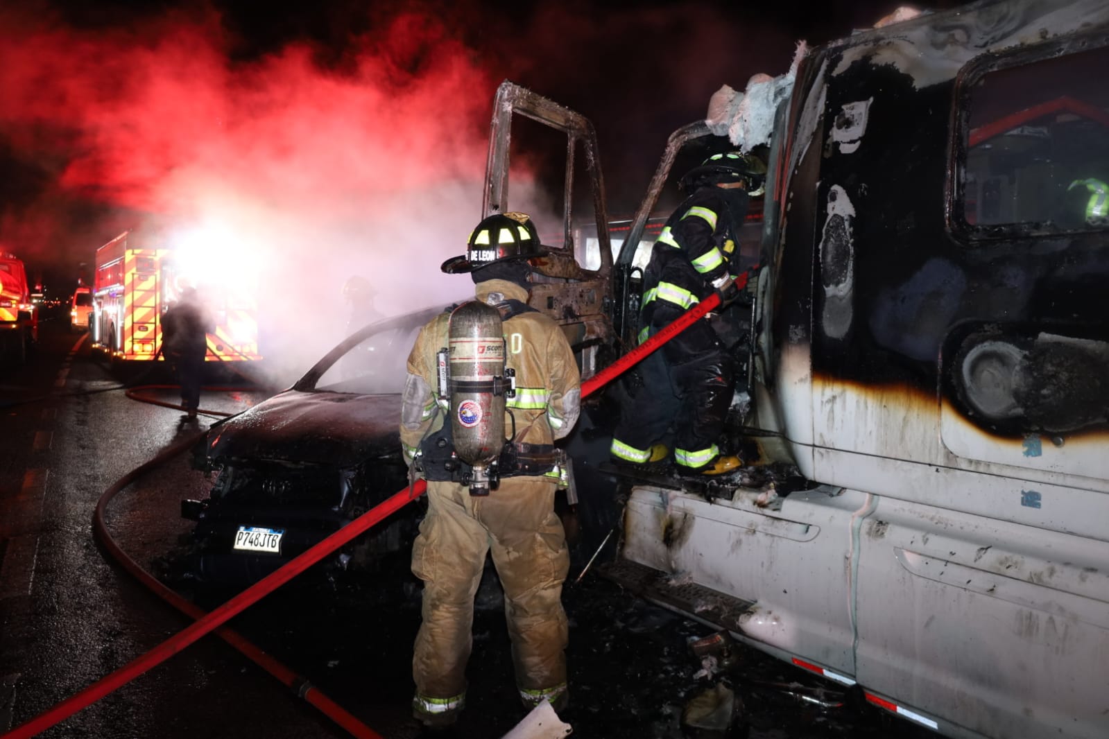 Accidente en ruta a El Salvador deja dos muertos'