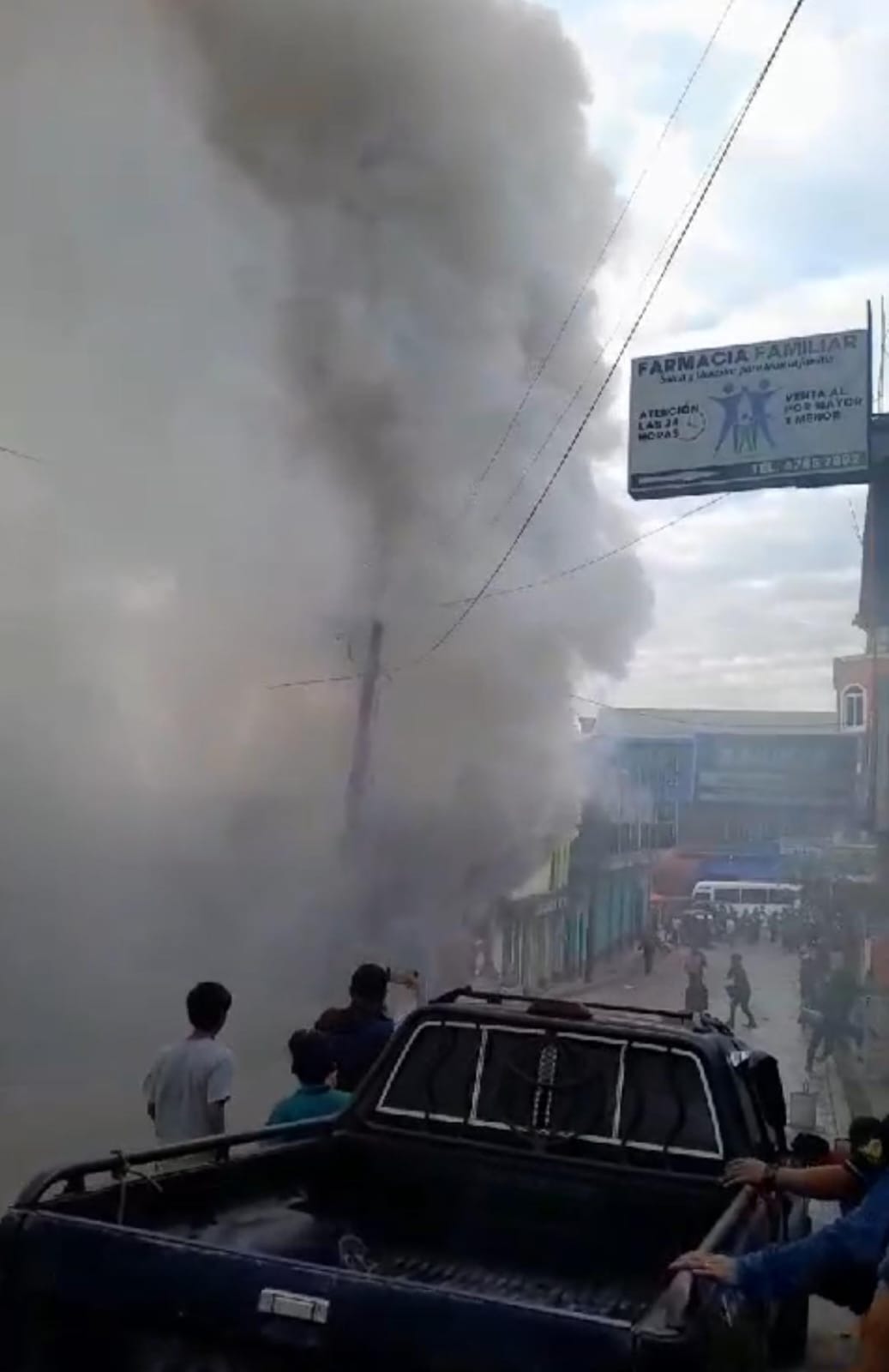 Incendio en Quiché