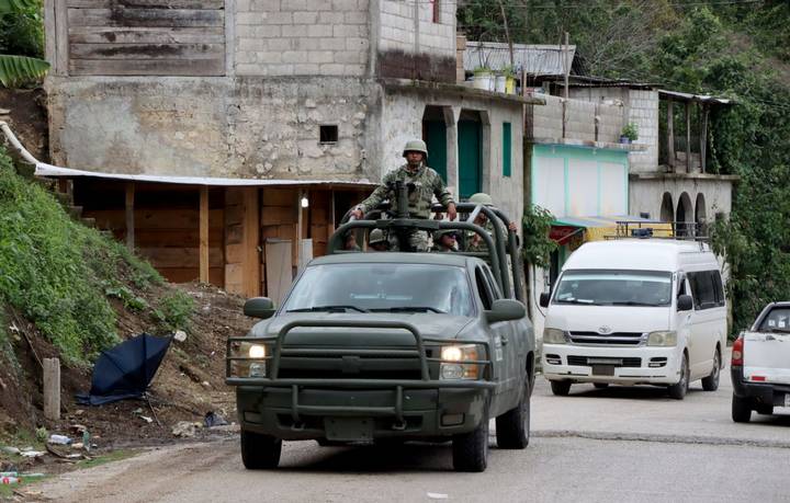 Riesgos al transitar en la frontera de Chiapas