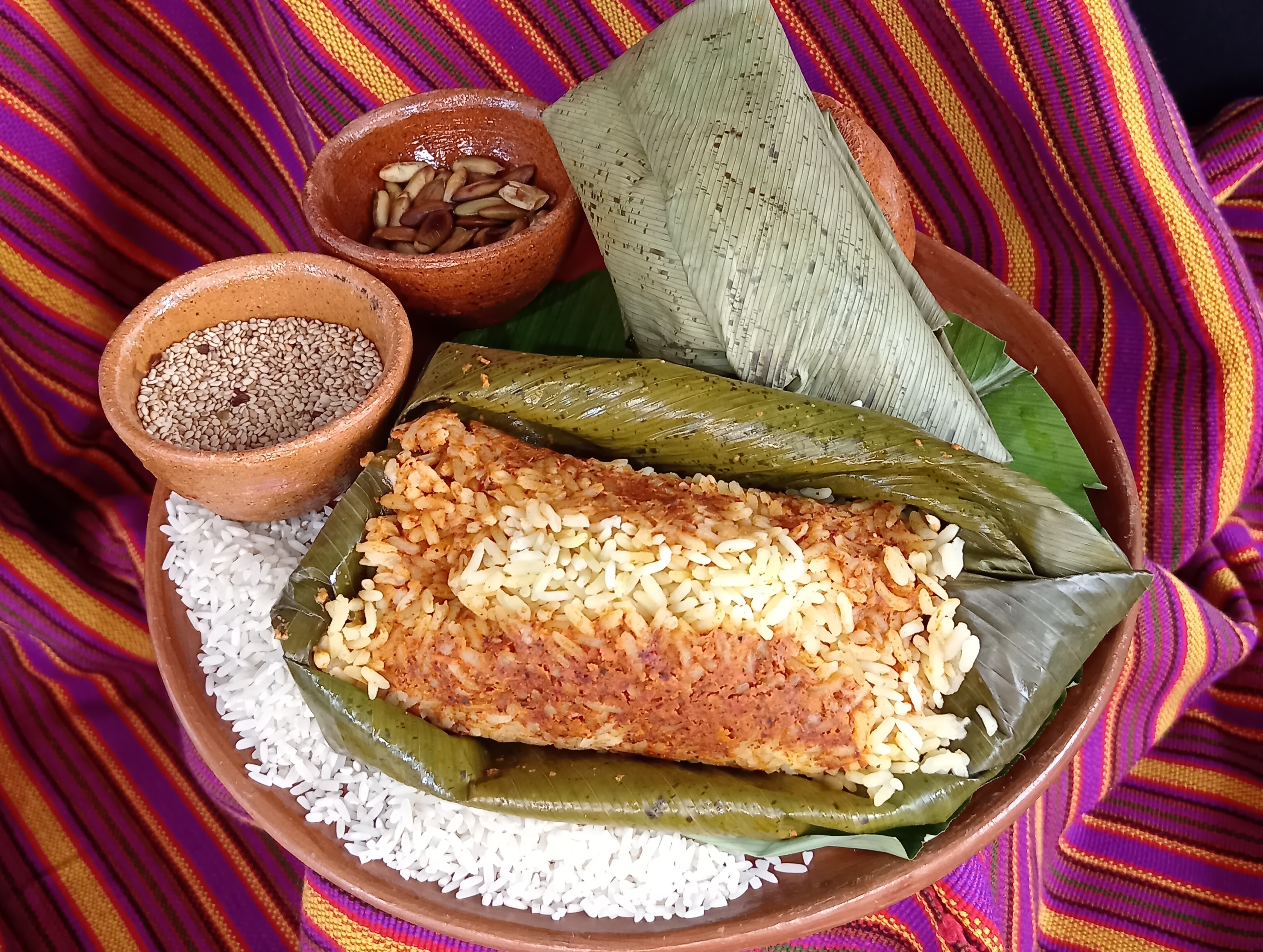 Gastronomía escondida: tamales de arroz en grano