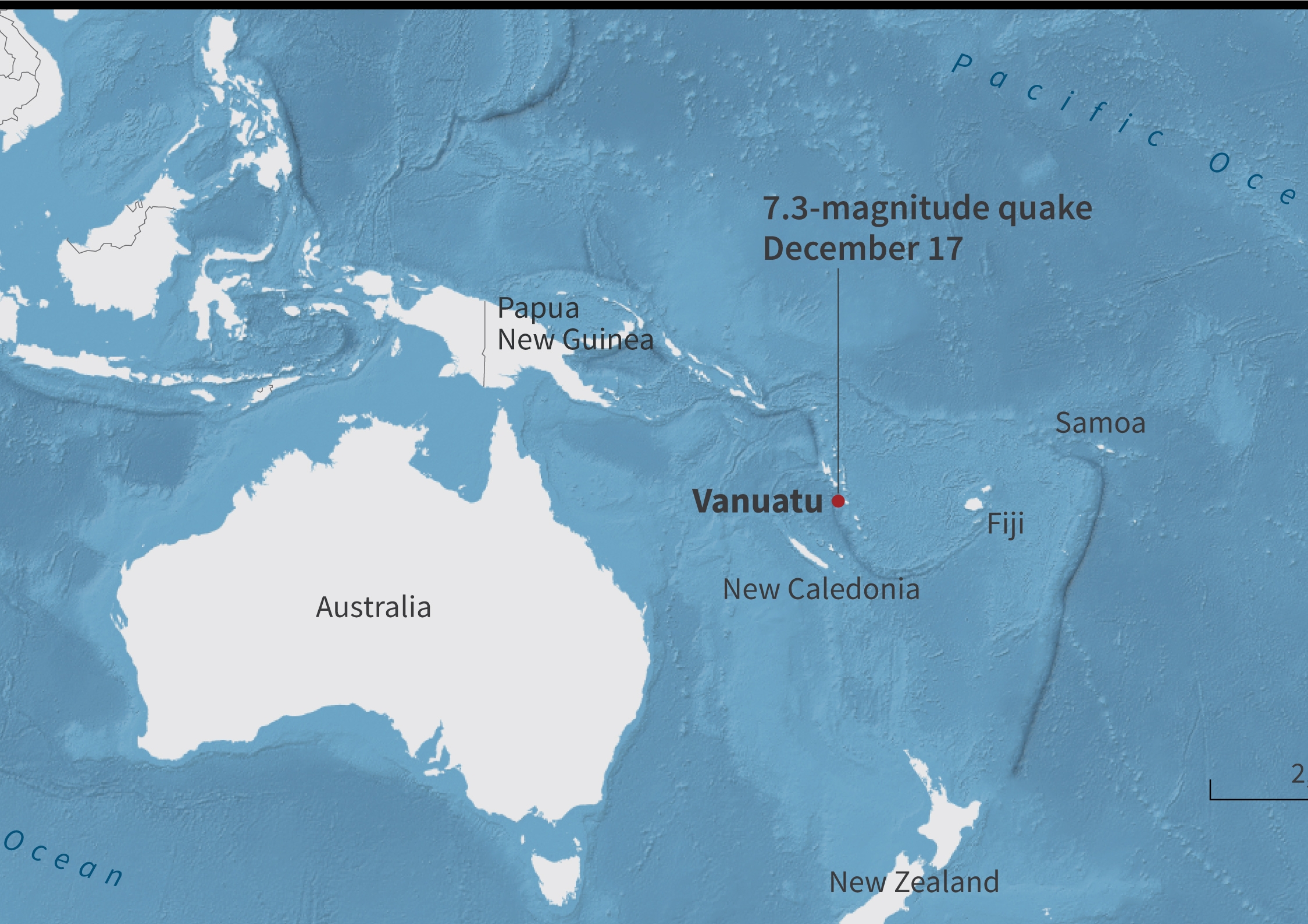 Terremoto en Vanuatu