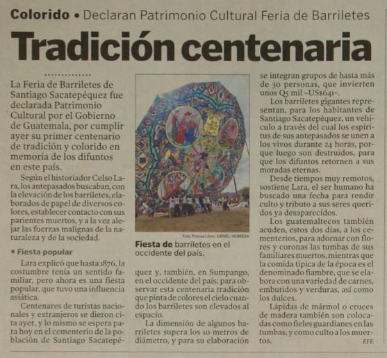 Tradición centenaria