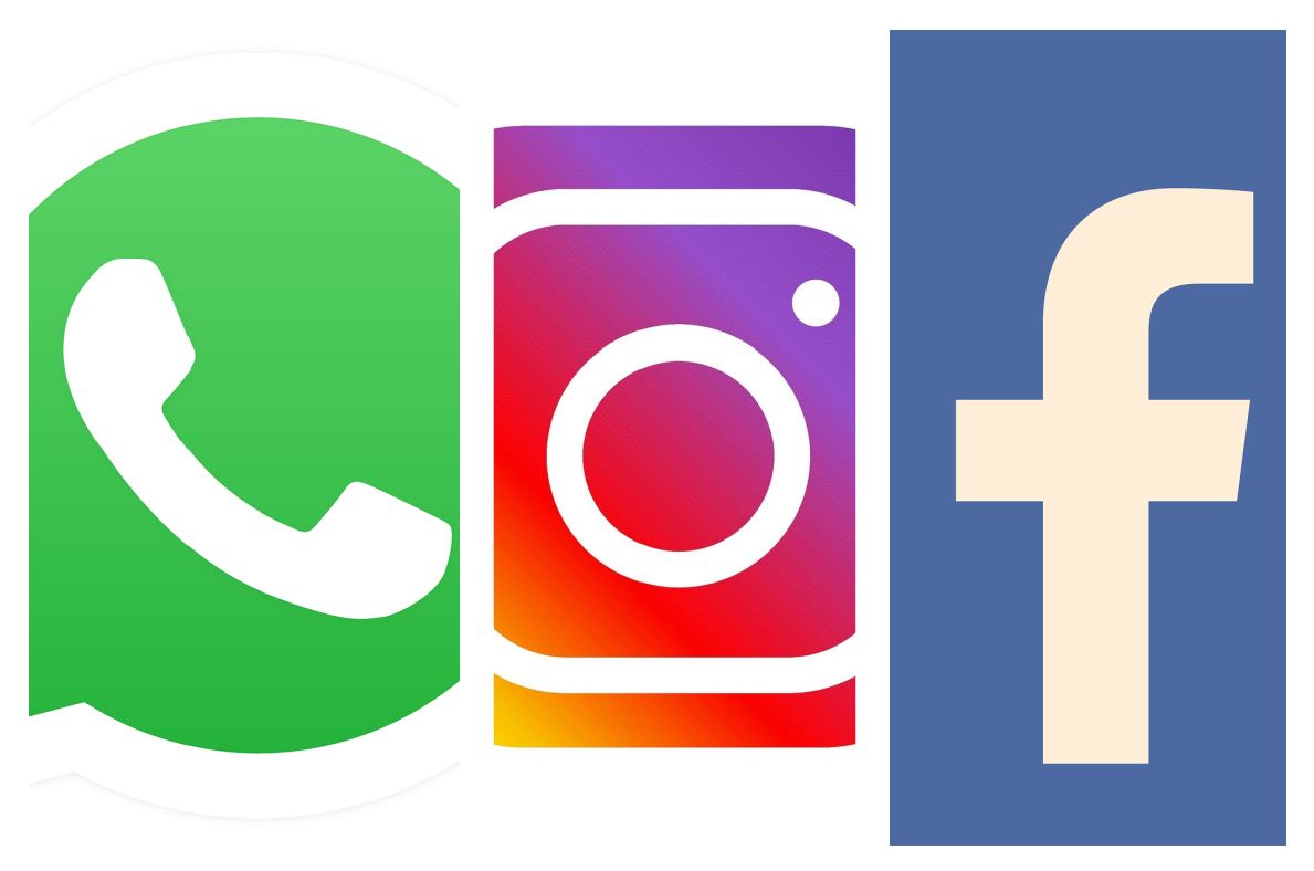 WhatsApp, Instagram, Facebook