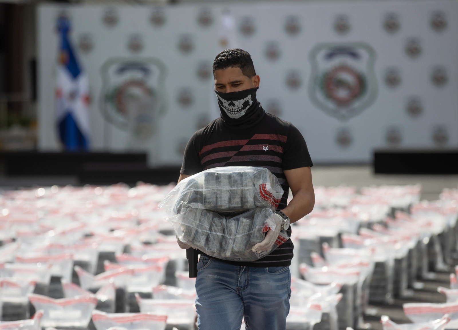 cocaína incautada en República Dominicana