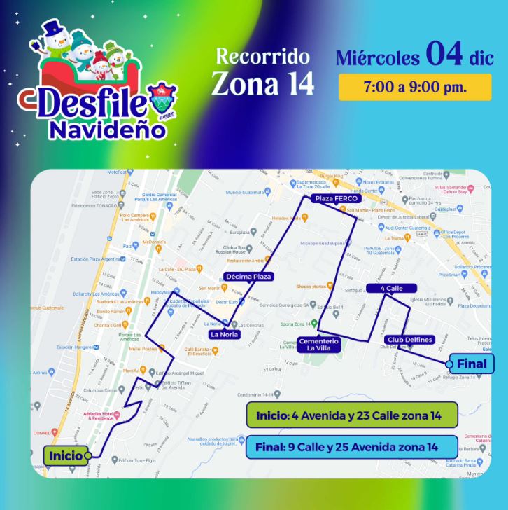 Desfile navideño 2024