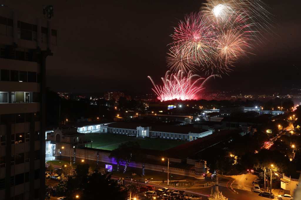 Luces campero en la ciudad de Guatemala