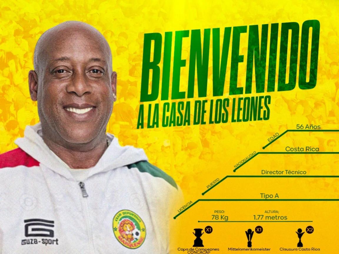 Hernán Medford fue confirmado como técnico del Deportivo Marquense. (Foto Marquense).