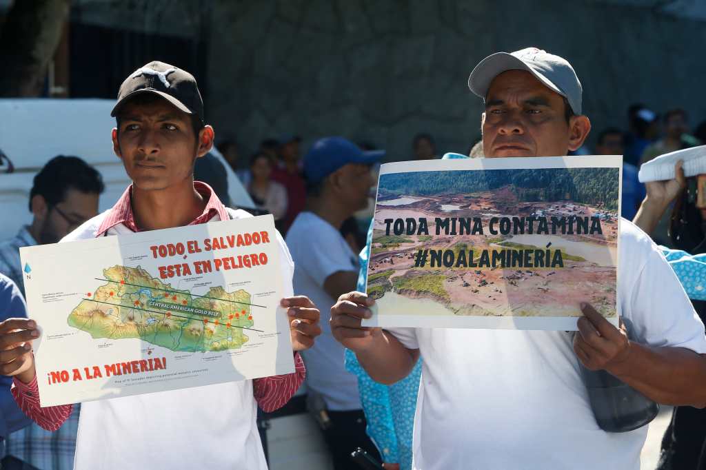 Minería en El Salvador