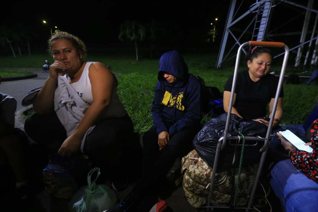 Caravana de migrantes hondureños 