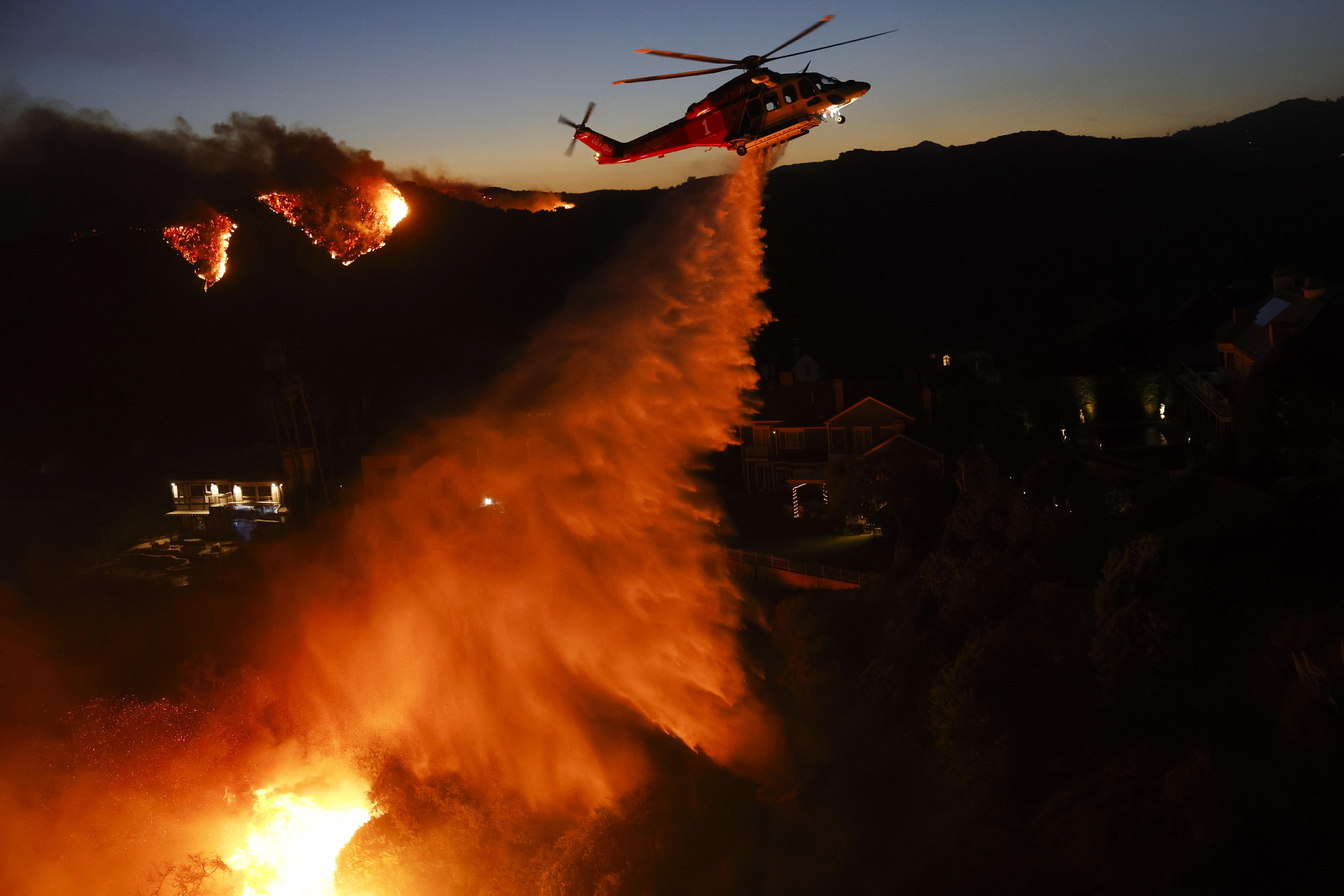 Incendio en Los Ángeles