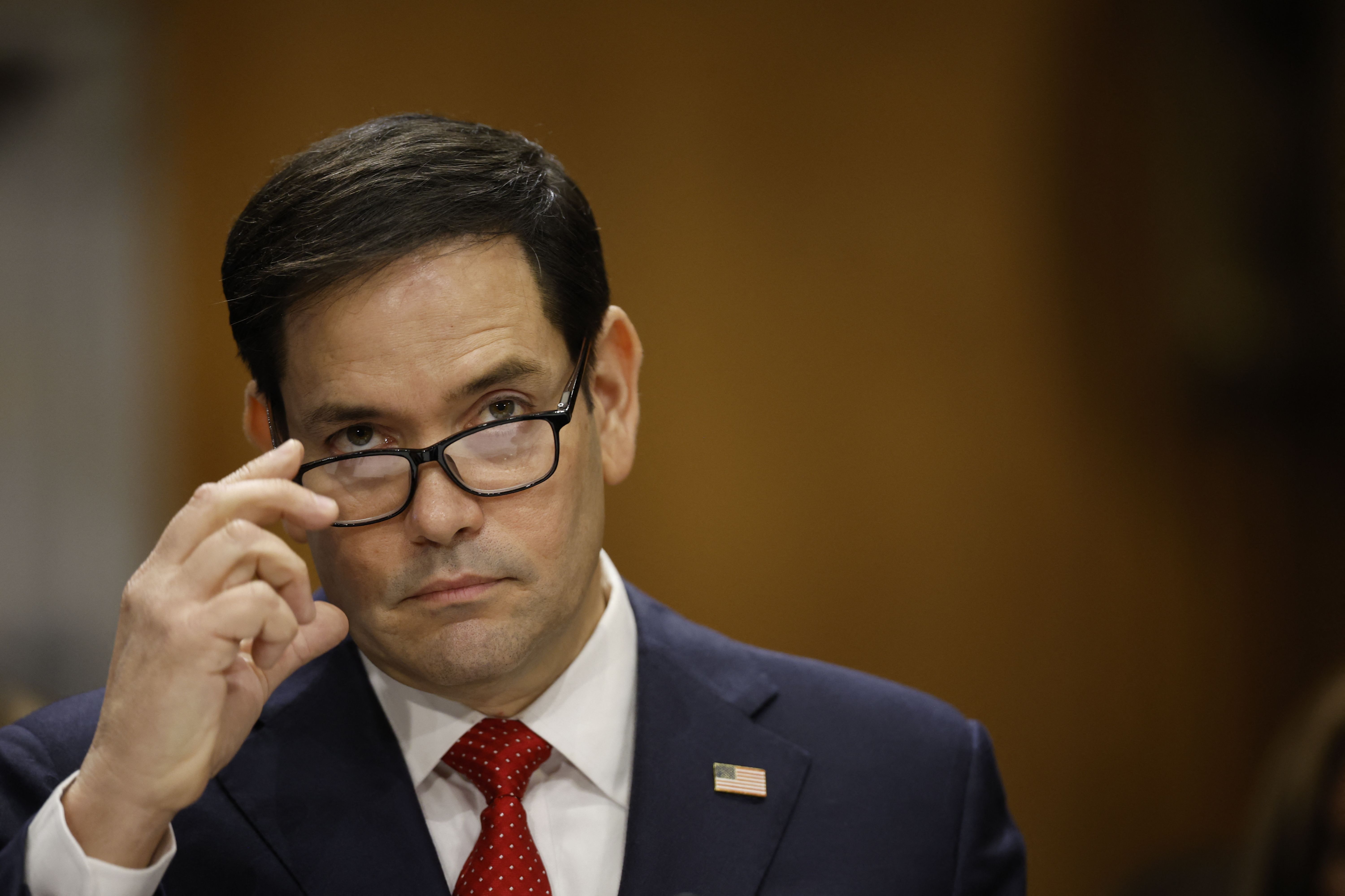 El nuevo secretario de Estado de los Estados Unidos sostuvo una reunión con el entonces presidente electo, Bernardo Arévalo, en noviembre de 2023. Fotografía: AFP.  