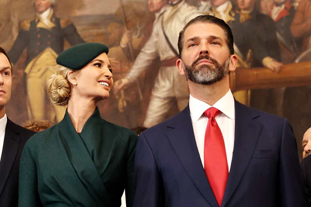 Donald Trump Jr. e Ivanka Trump