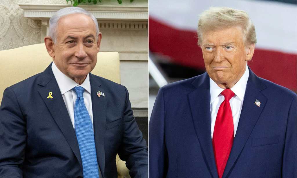 Donald Trump Benjamin Netanyahu