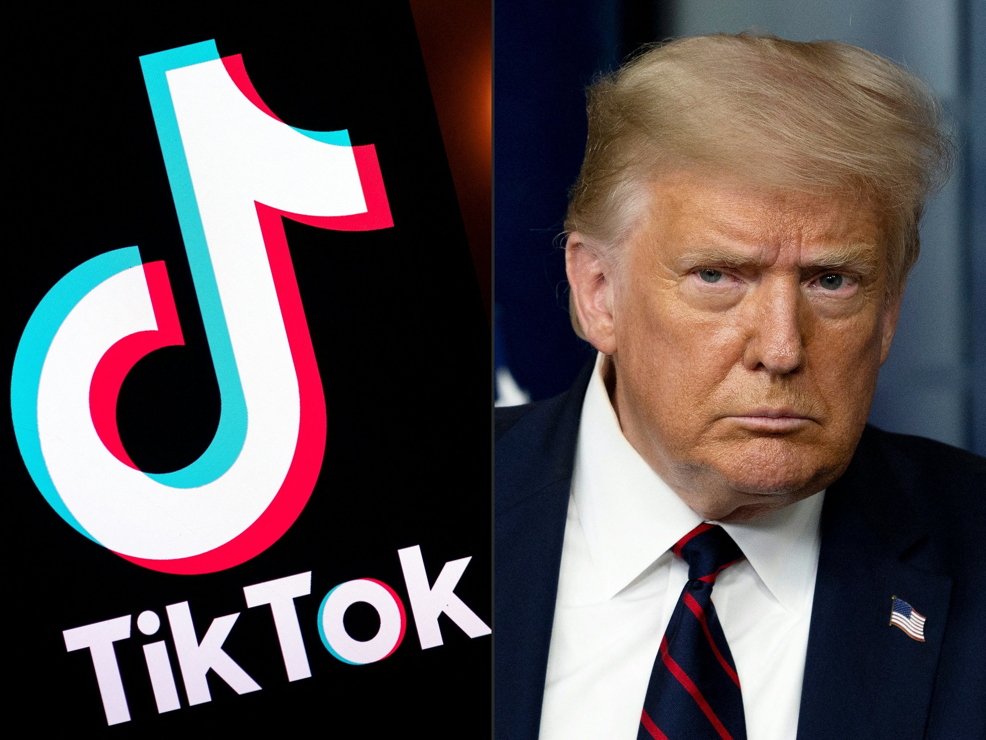 Donald Trump dice que Microsoft esta interesado en comprar TikTok