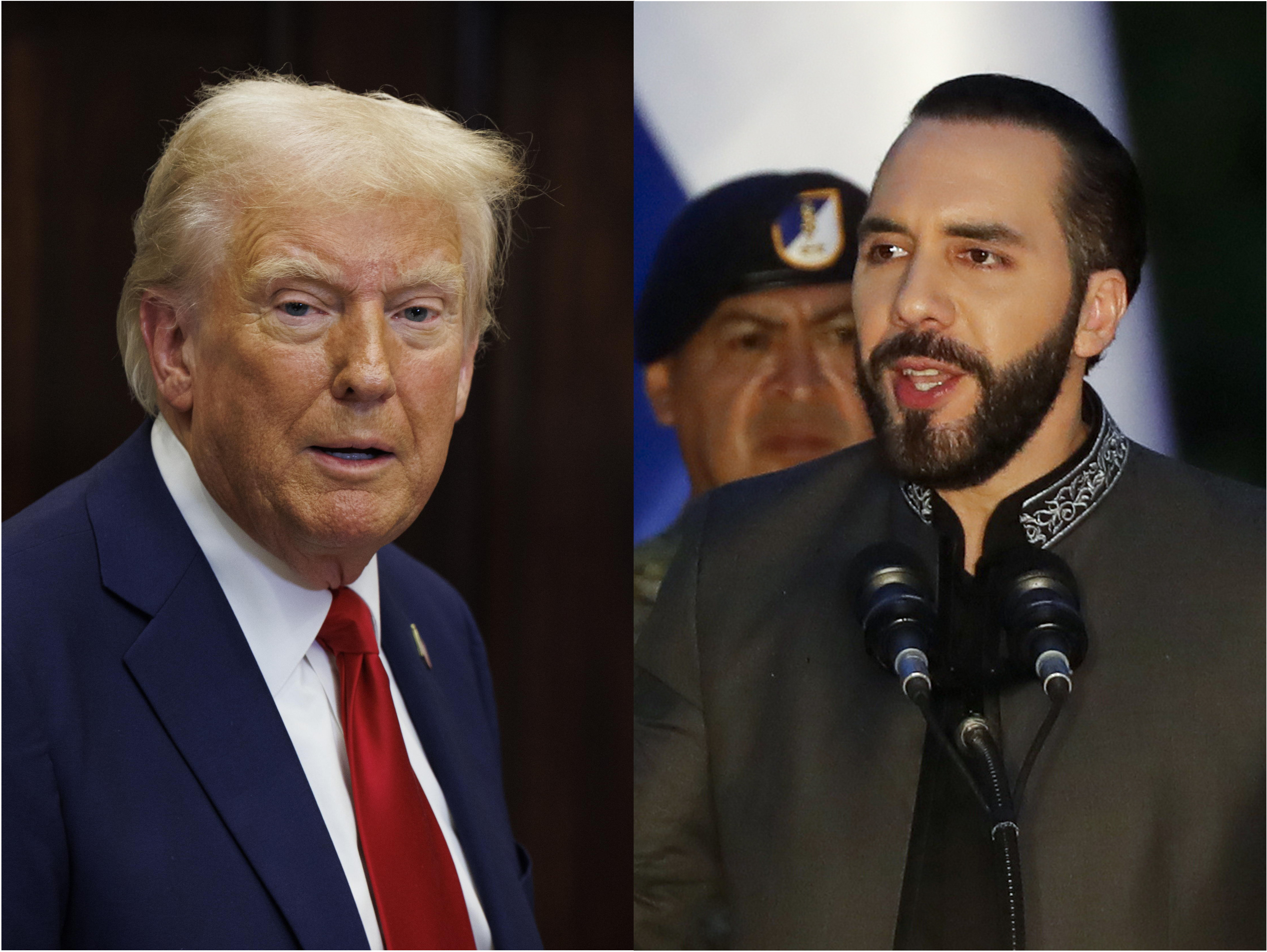 Donald Trump Nayib Bukele