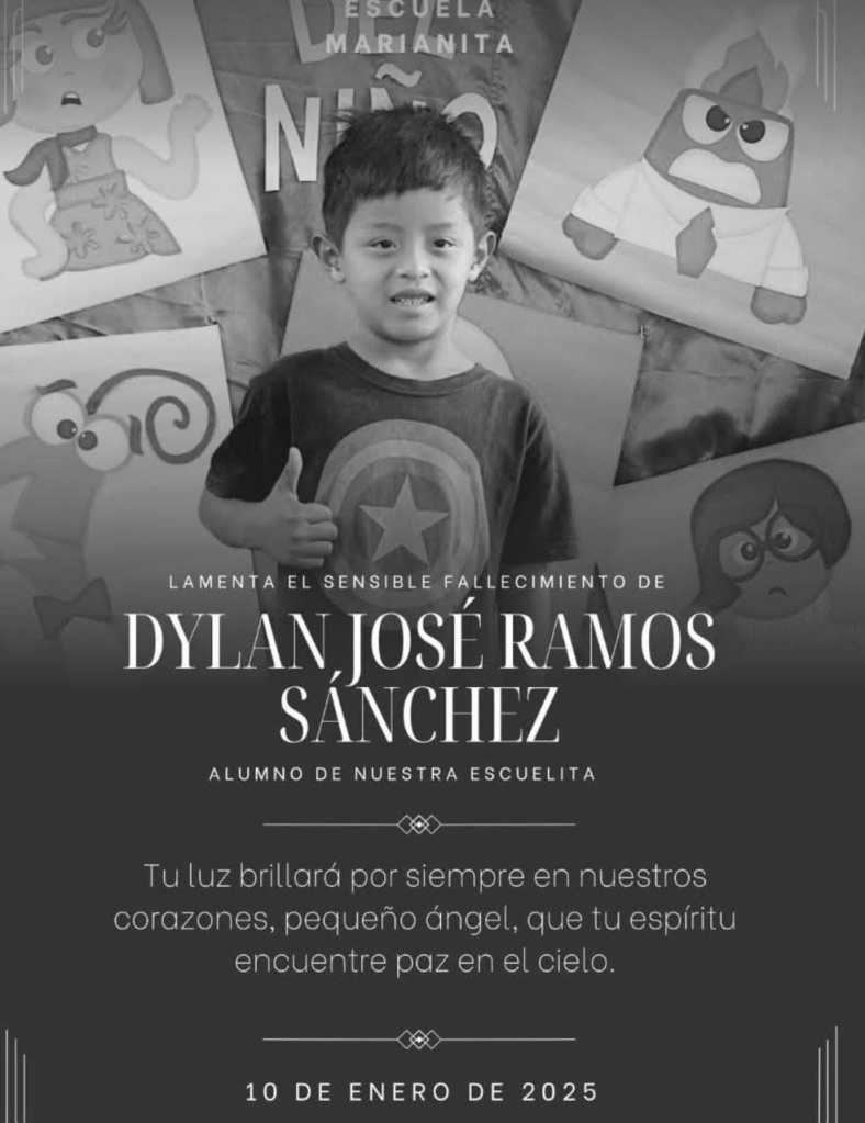 Dylan Jose Ramos Sanchez niño fallecido por violencia en colonia Marianita, Villa Nueva, Guatemala (2)