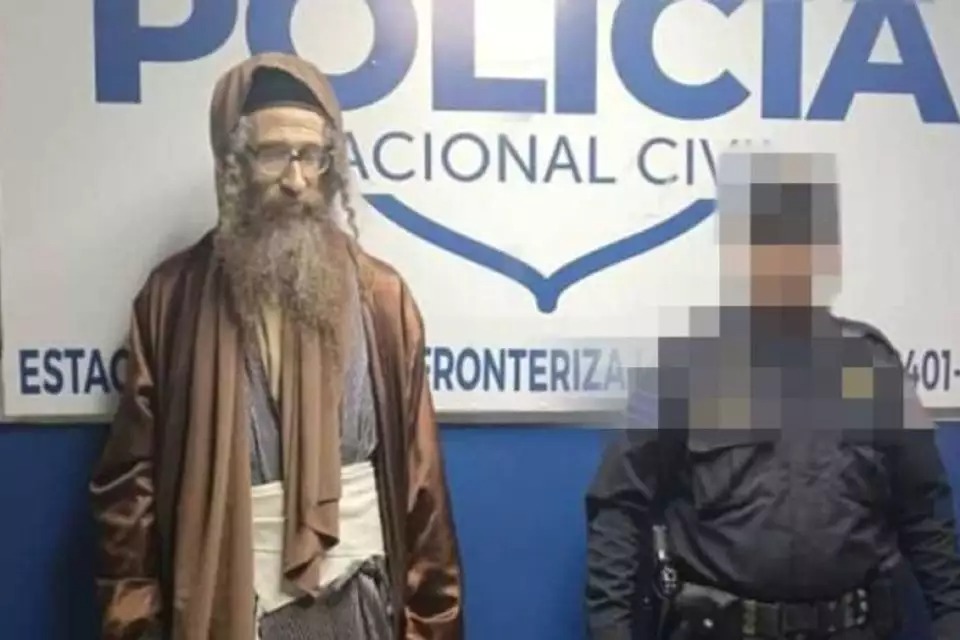 Eliezer Rumpler rabino Lev Tahor detenido en El Salvador