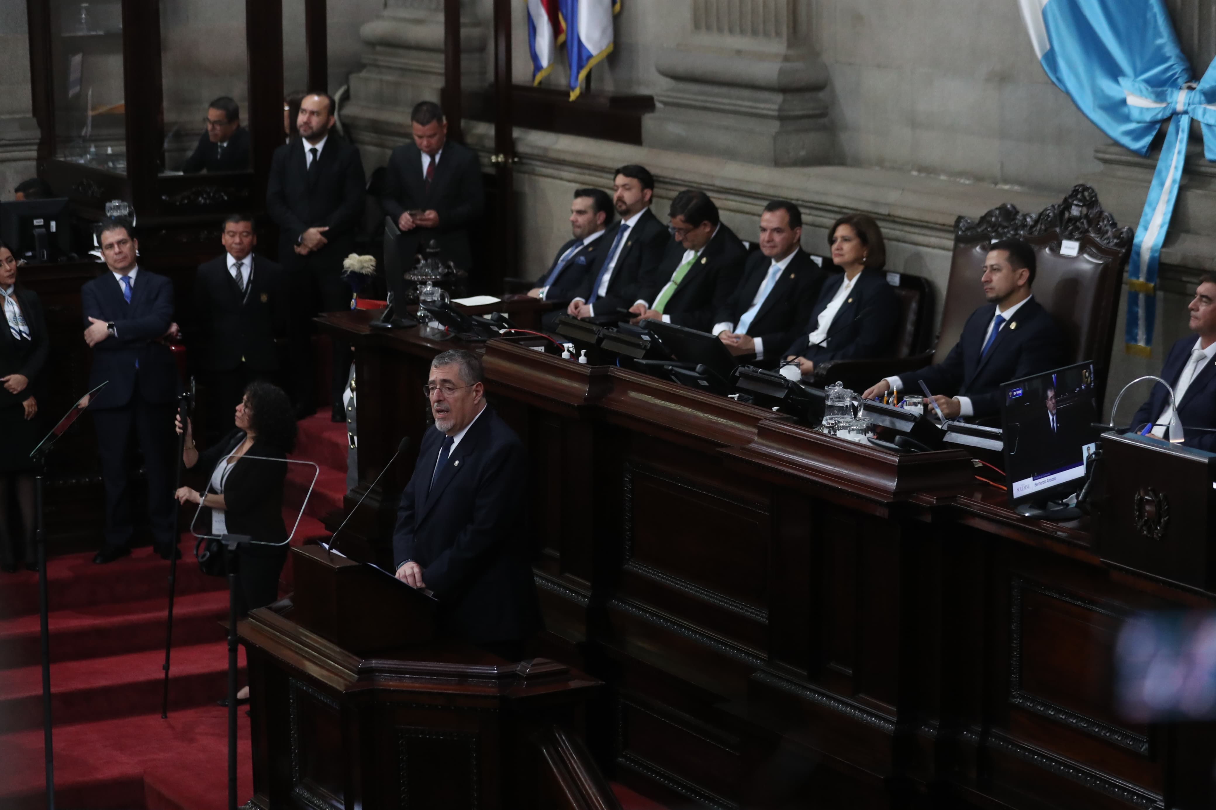 Bernardo Arévalo, presidente de Guatemala. (Foto Prensa Libre: Érick Ávila)