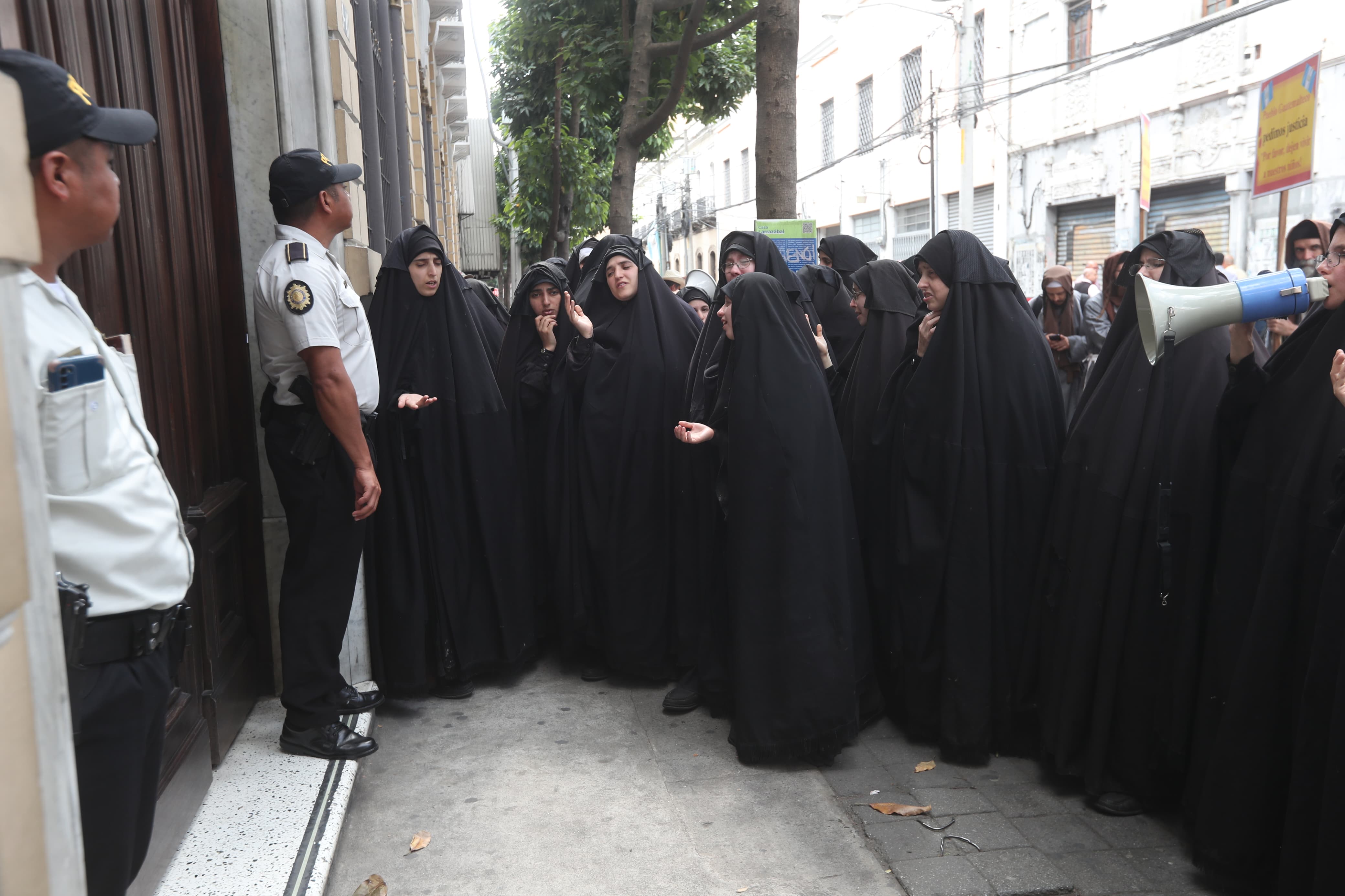 Lev Tahor manifestación