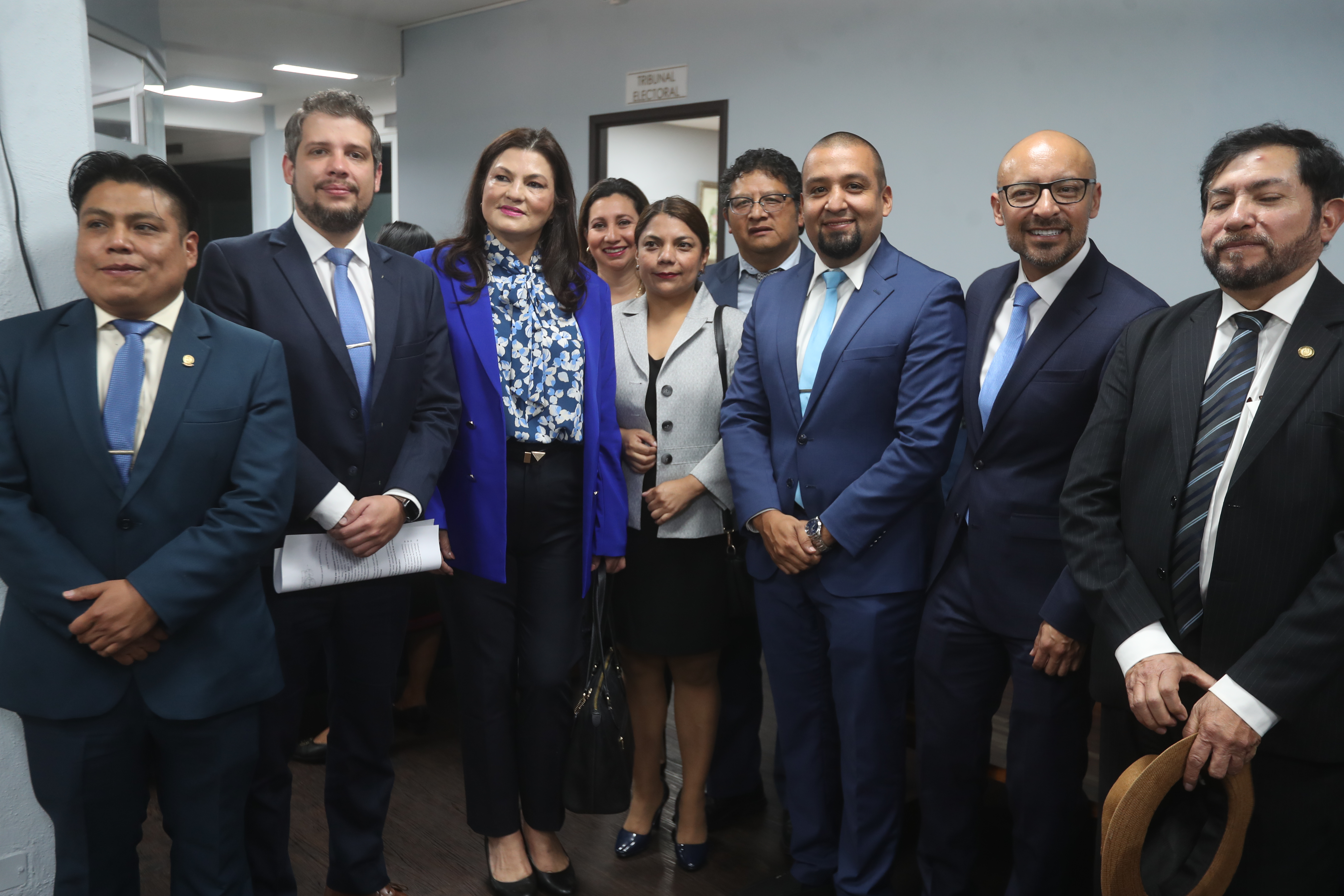 La planilla 10 impulsa a la presidencia del colegio profesional a la exjueza, Patricia Gámez. Fotografía: Prensa Libre (Erick Avila). 