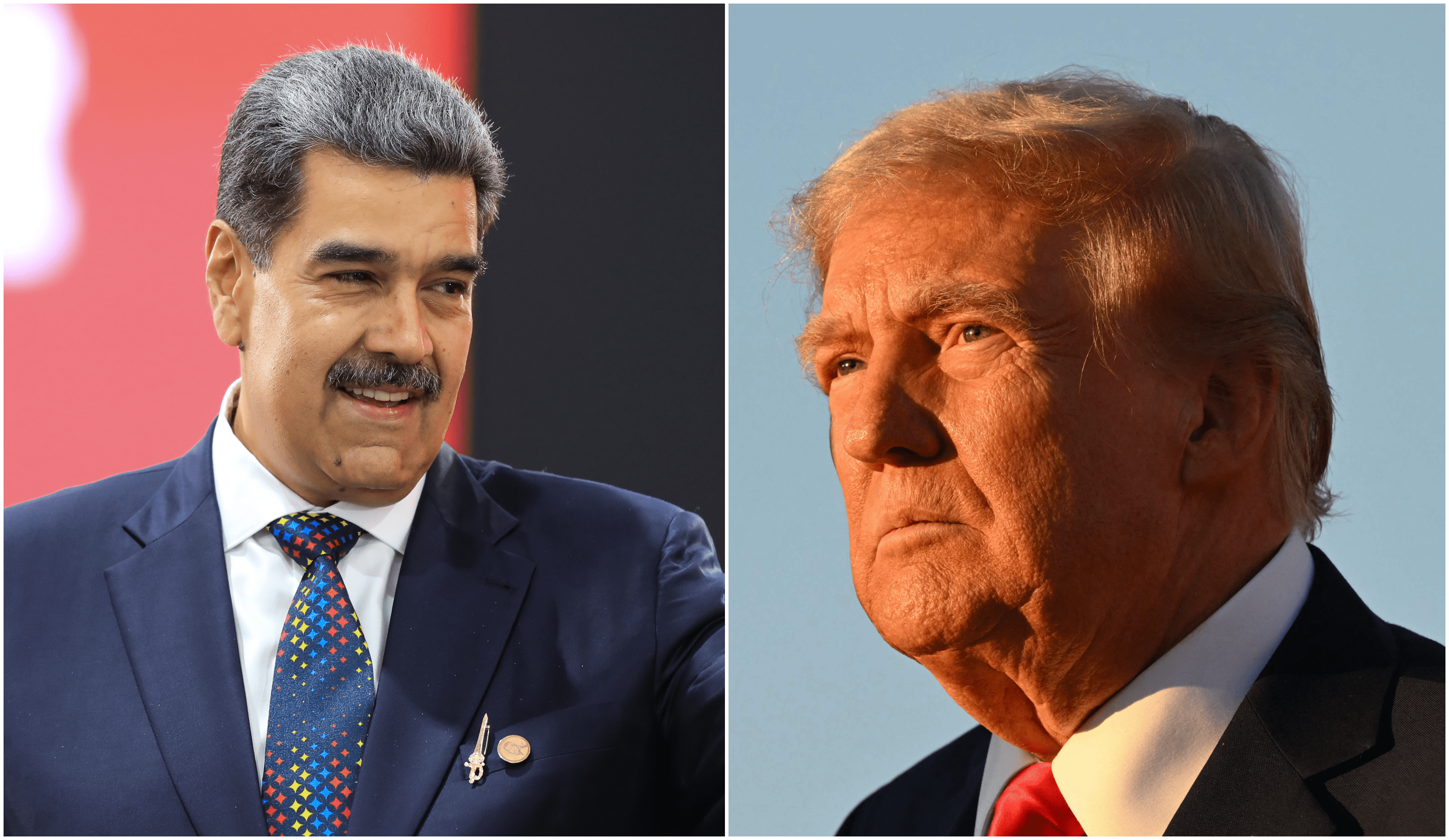 Nicolás Maduro y Donald Trump volverán a coincidir en el poder de sus países. (Foto Prensa Libre: AFP)