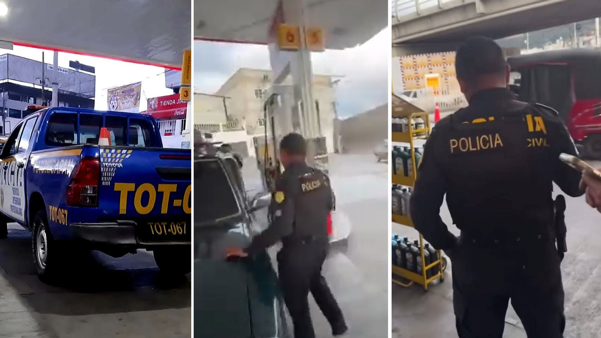 Agentes de la PNC detenidos en Totonicapán