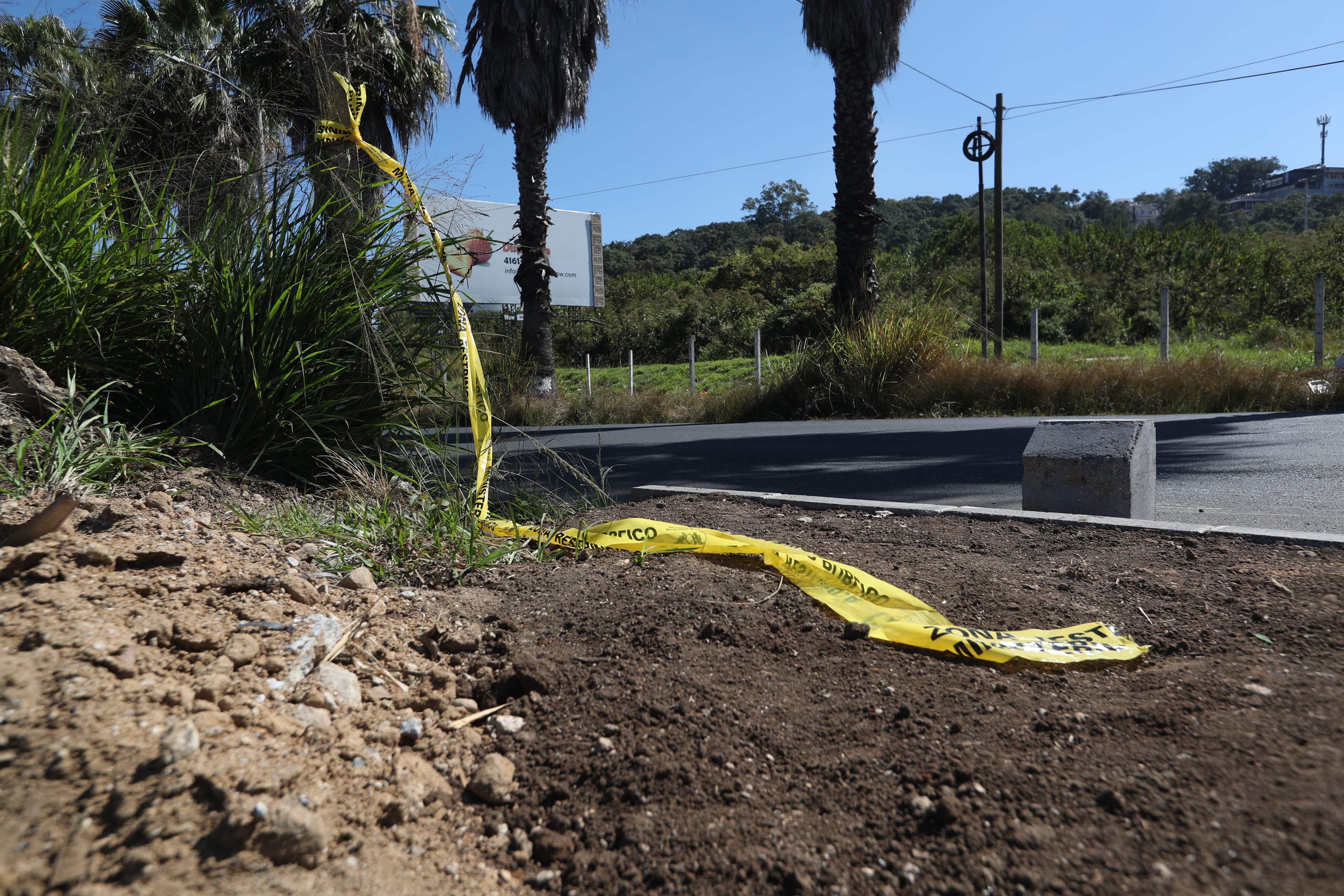 Cadáver abandonado en Mixco